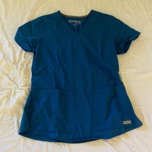 Greys Anatomy SCRUB SET turquoise color size Small